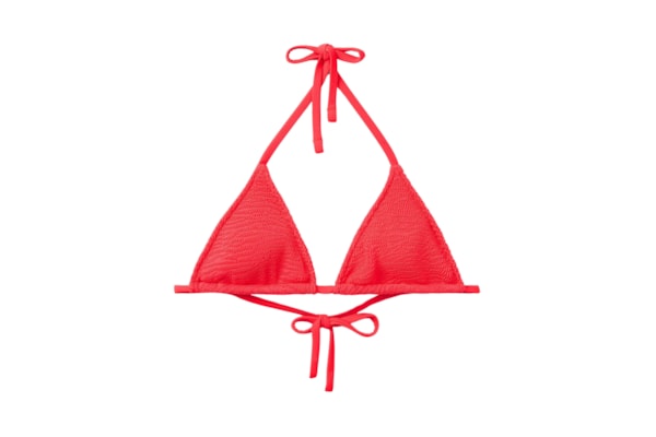 Parte De Cima Biquíni Cortininha Crinkle Waves - Rosa