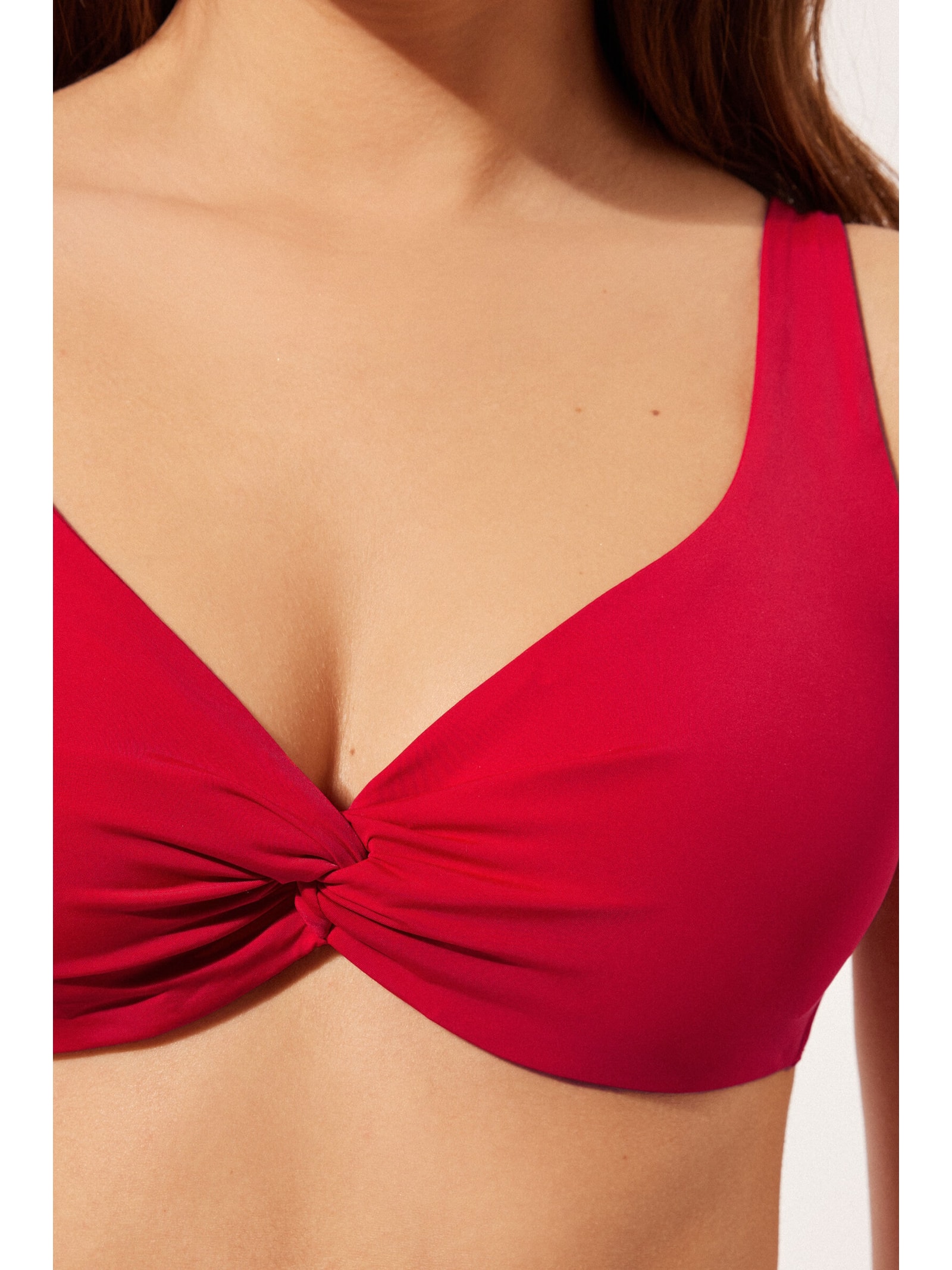 Parte De Cima De Biquíni Balconette Indonésia Vermelho Calzedonia
