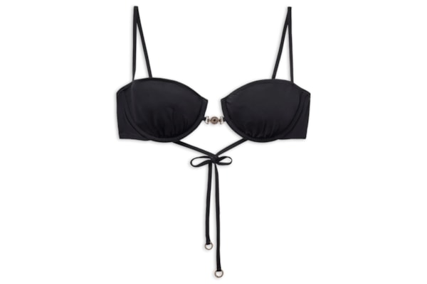 Parte De Cima De Biquíni Balconette Minimal Fit - Preto