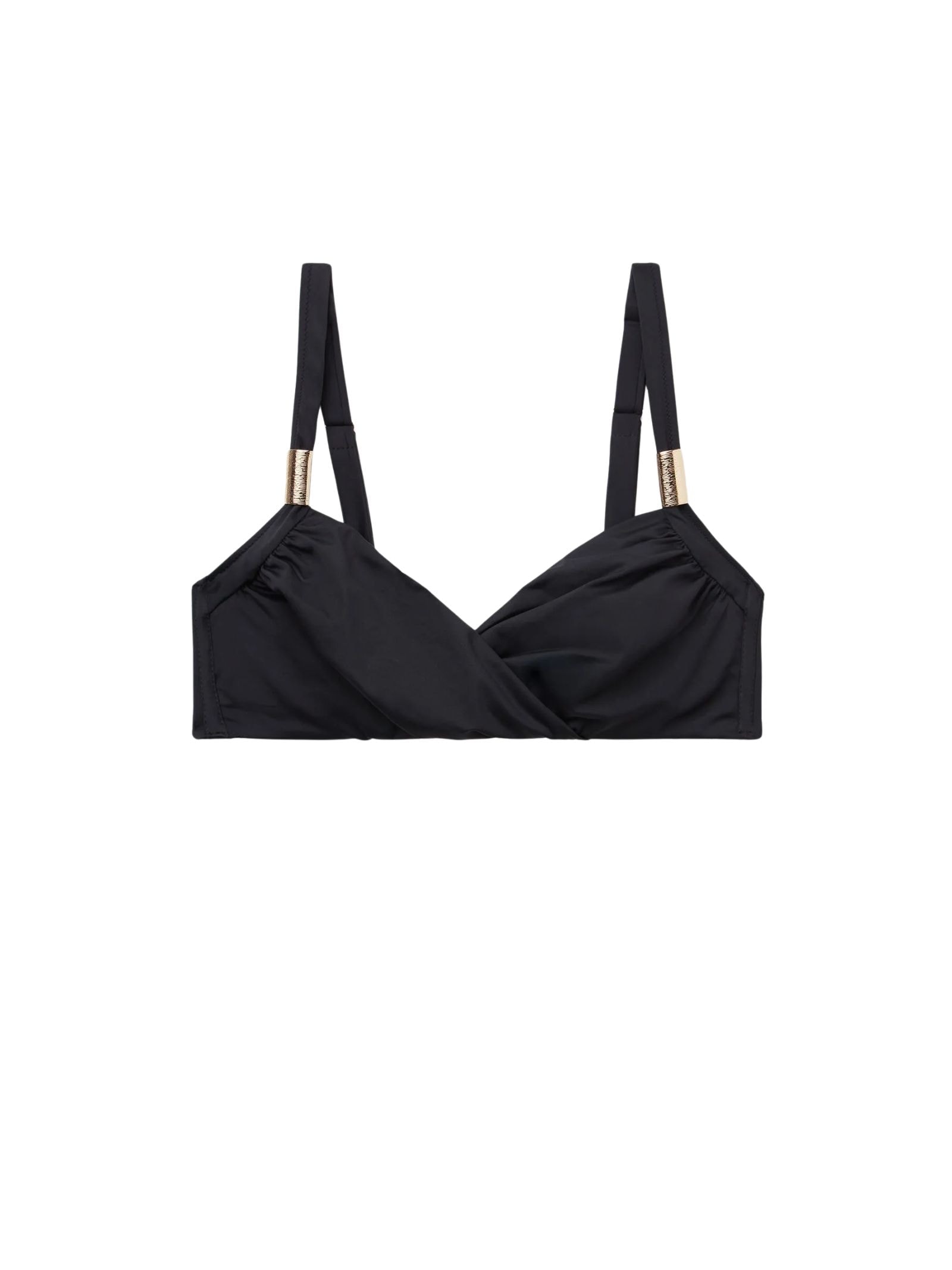 Parte De Cima De Biquíni Balconette Scultura Preto Calzedonia