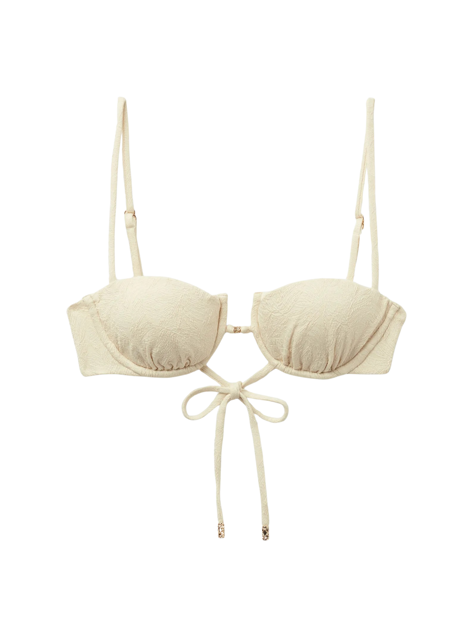 Parte  De Cima De Biquíni Balconette Wild Jungle Off-White Calzedonia