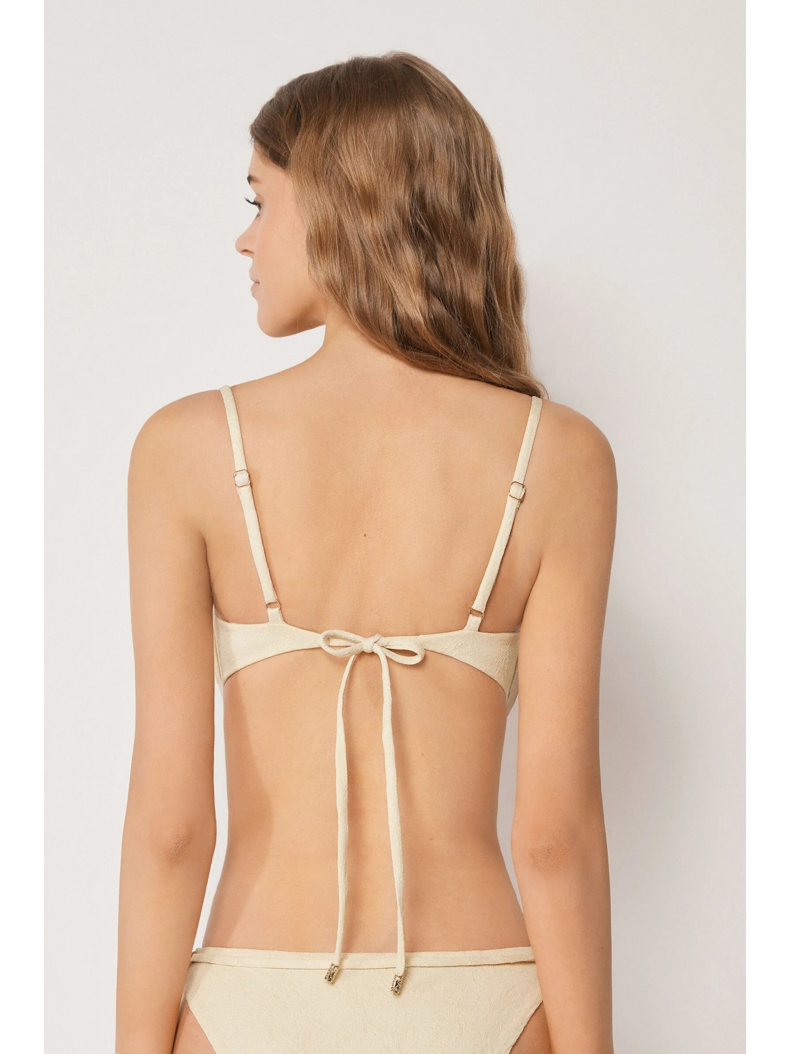 Parte  De Cima De Biquíni Balconette Wild Jungle Off-White Calzedonia