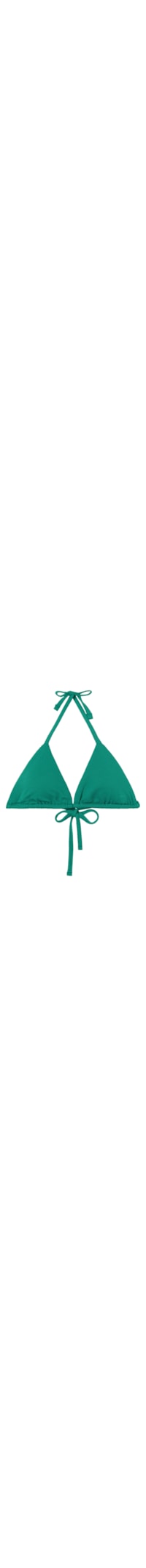 Parte De Cima De Biquíni Cortininha Classic Piquet - Verde