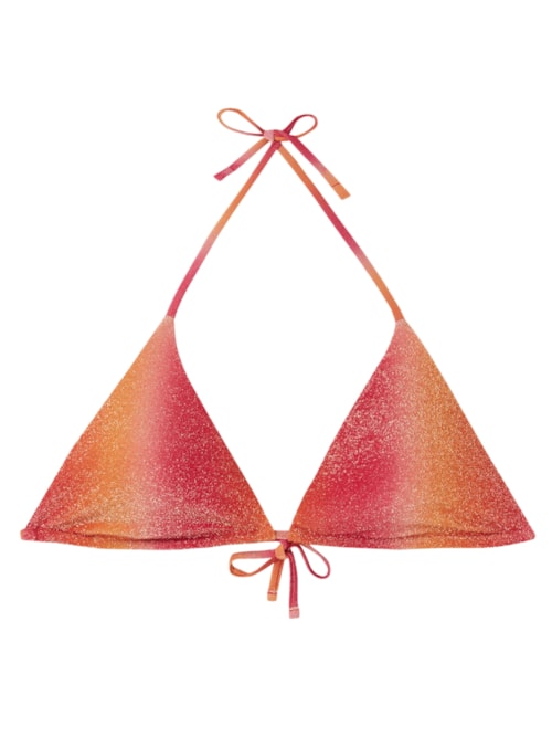 Parte De Cima De Biquíni Cortininha Colorful Shades – Rosa