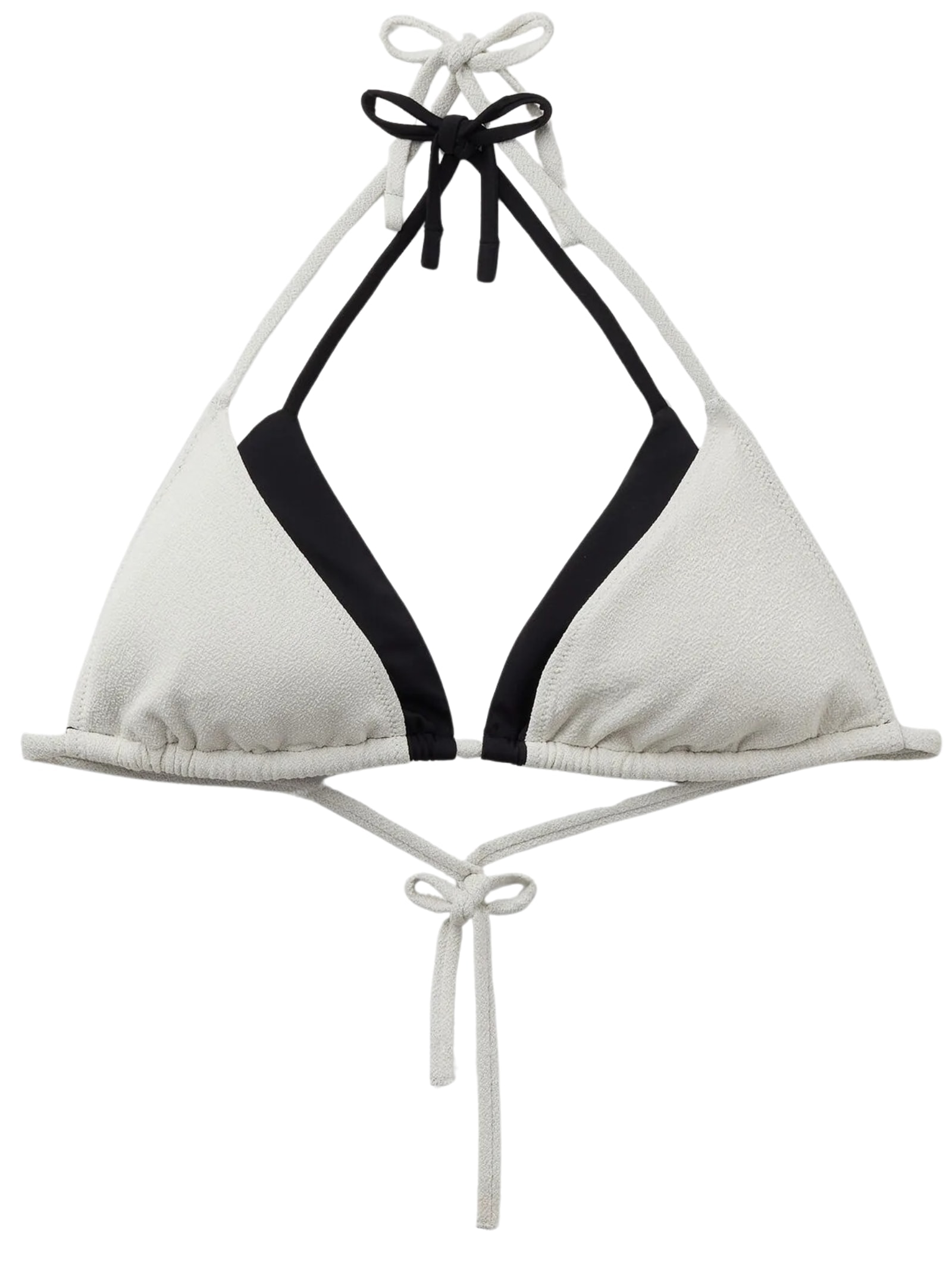 Parte De Cima De Biquíni Cortininha Double Bikini Branco Calzedonia