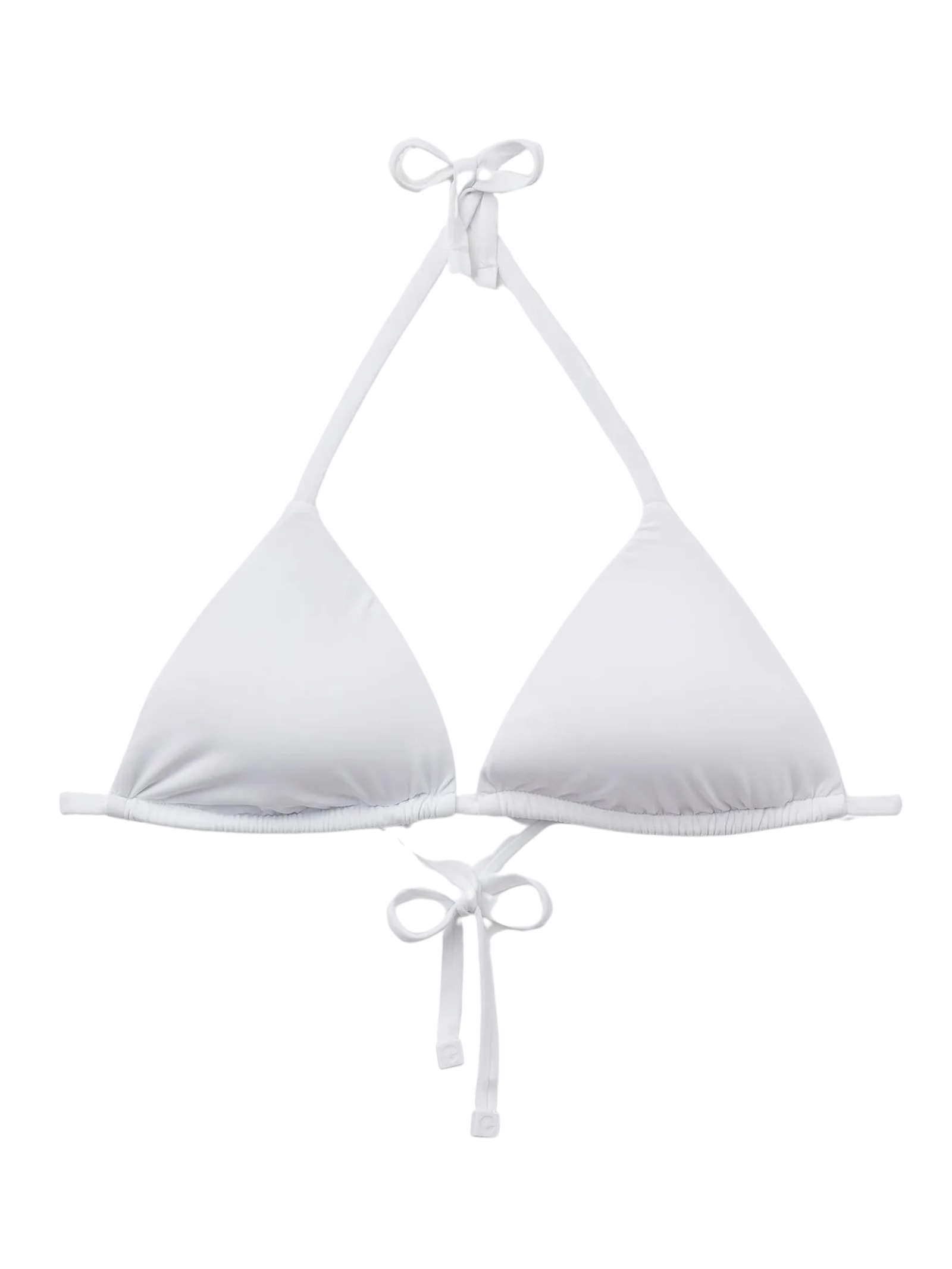 Parte De Cima De Biquíni Cortininha Indonésia Branco Calzedonia
