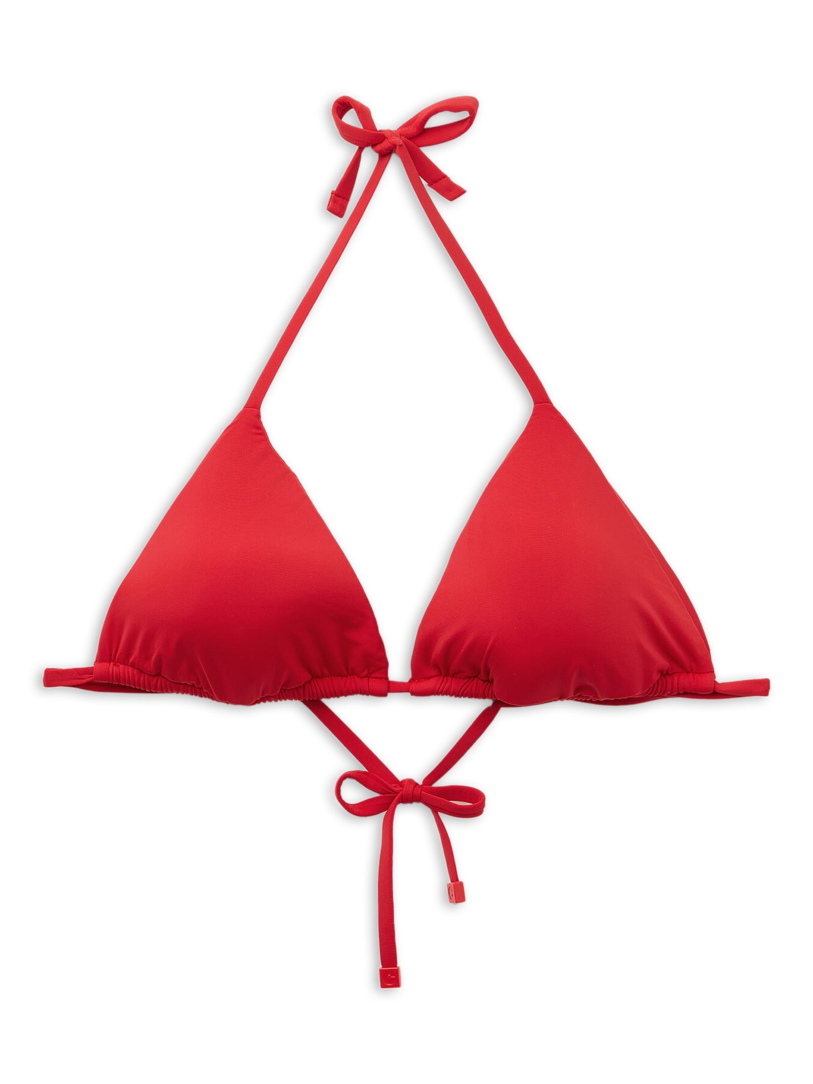 Parte De Cima De Biquíni Cortininha Indonésia Vermelho Calzedonia