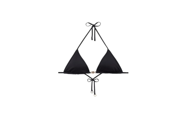 Parte De Cima De Biquíni Cortininha Minimal Fit - Preto