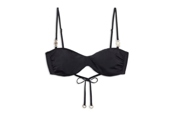 Parte De Cima De Biquíni Faixa Minimal Fit - Preto