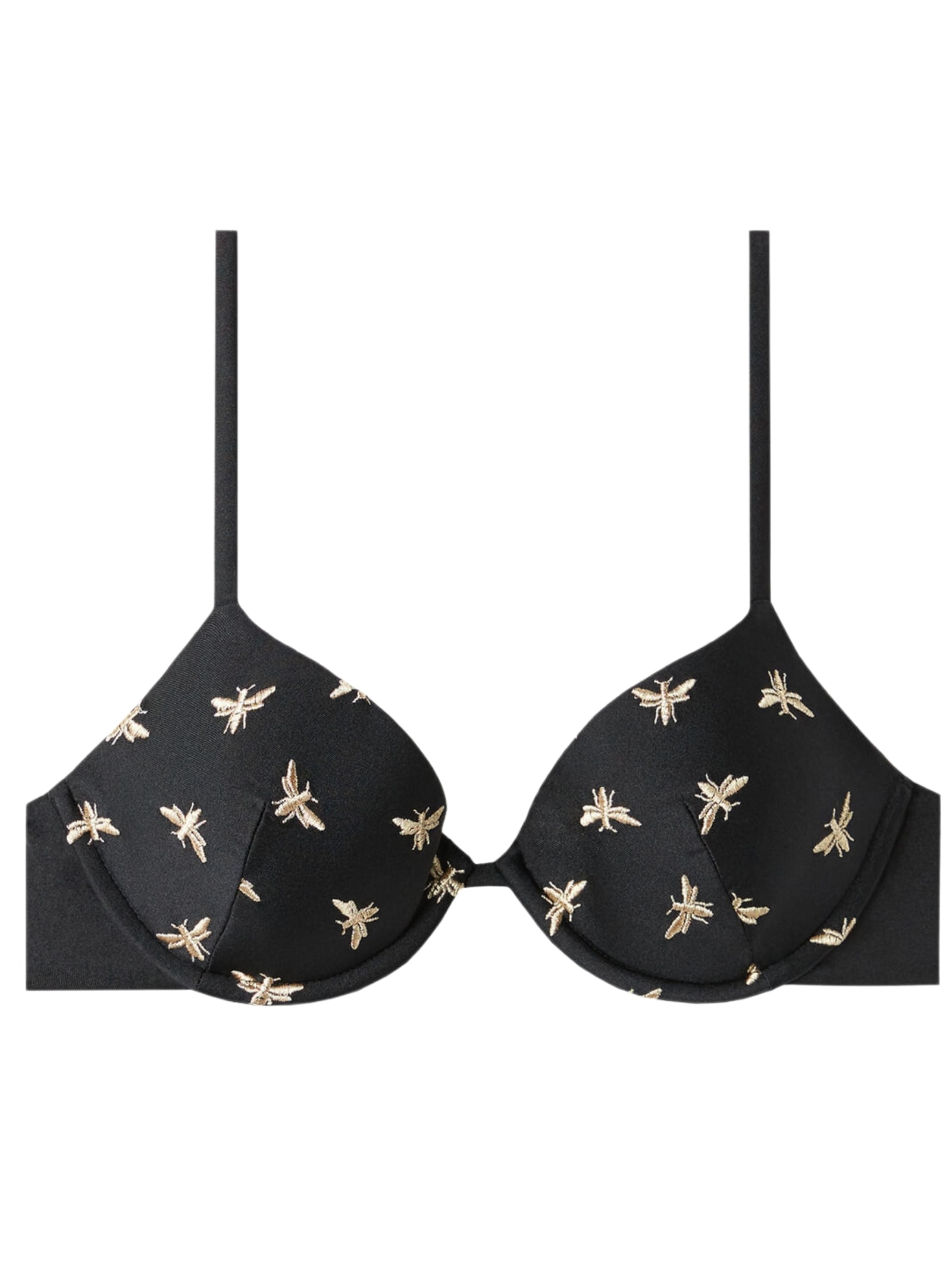 Parte De Cima De Biquíni Push-Up Atene Preto Calzedonia