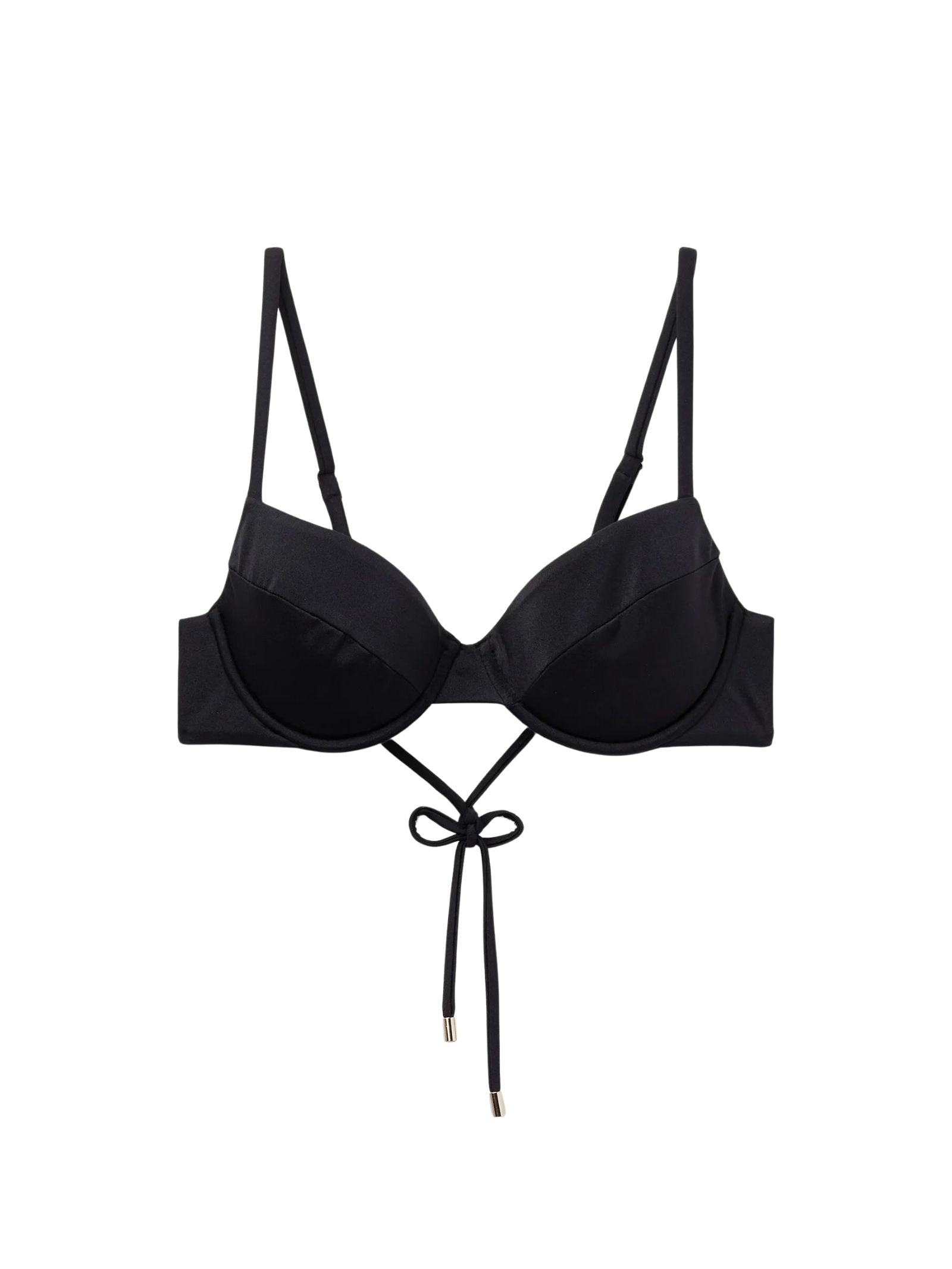 Parte De Cima De Biquíni Push-Up Corset Charm Preto Calzedonia