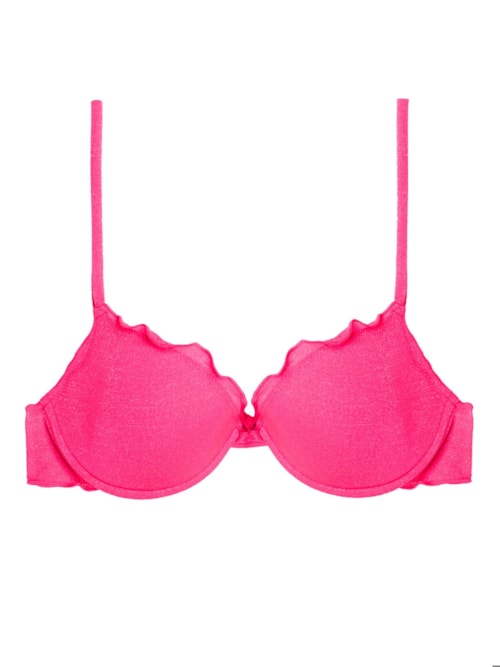 Parte De Cima De Biquíni Push-Up Formentera - Rosa