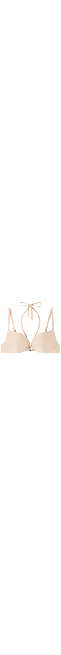 Parte De Cima De Biquíni Push-Up Golden Gleam - Off-White