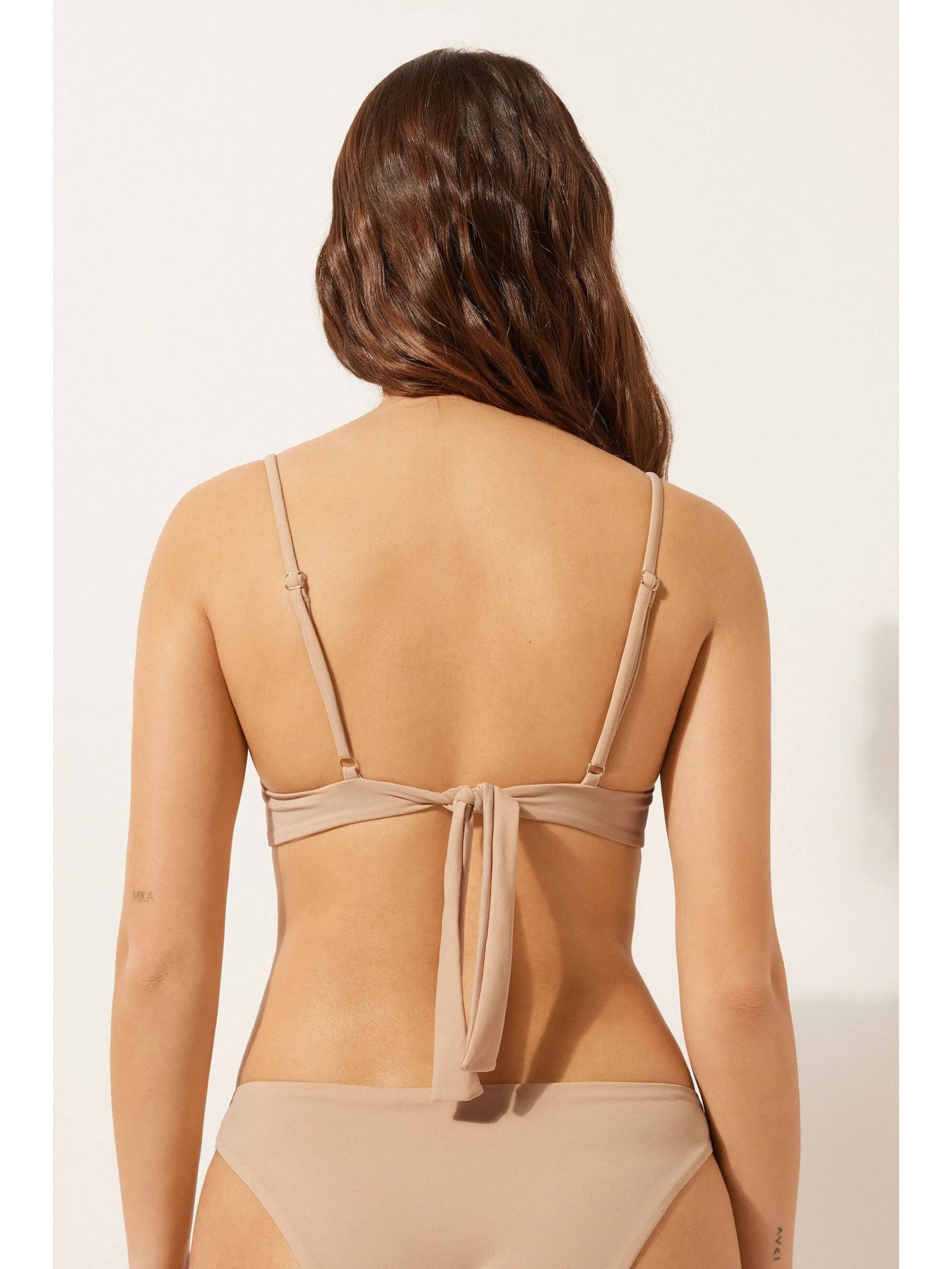 Parte De Cima De Biquíni Push-Up Golden Glitter Rosa Calzedonia