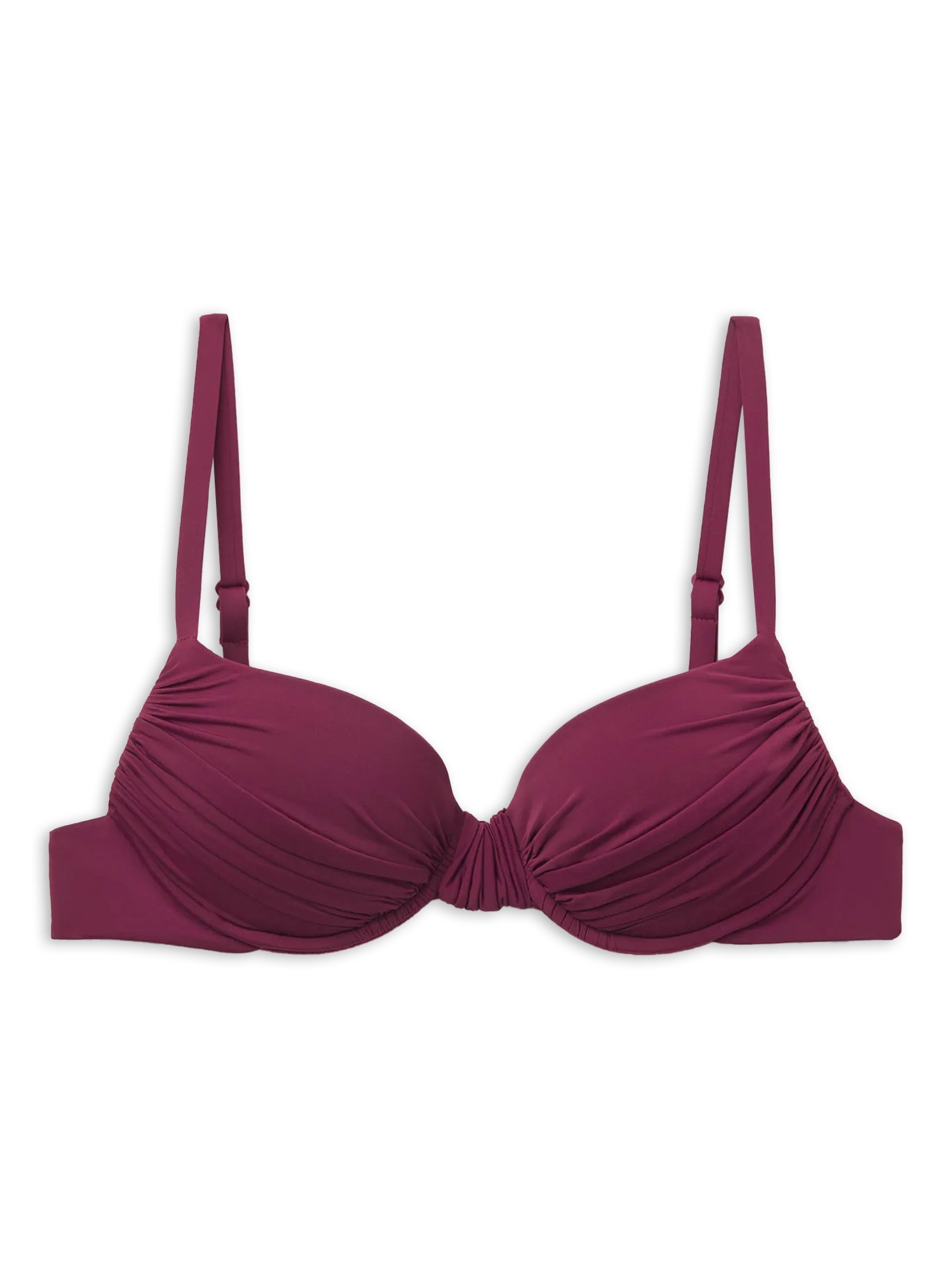 Parte De Cima De Biquíni Push-Up Indonésia Bordô Calzedonia