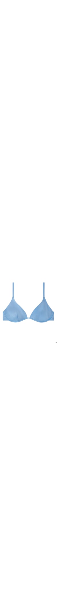 Parte De Cima De Biquíni Push-Up Indonesia Eco - Azul
