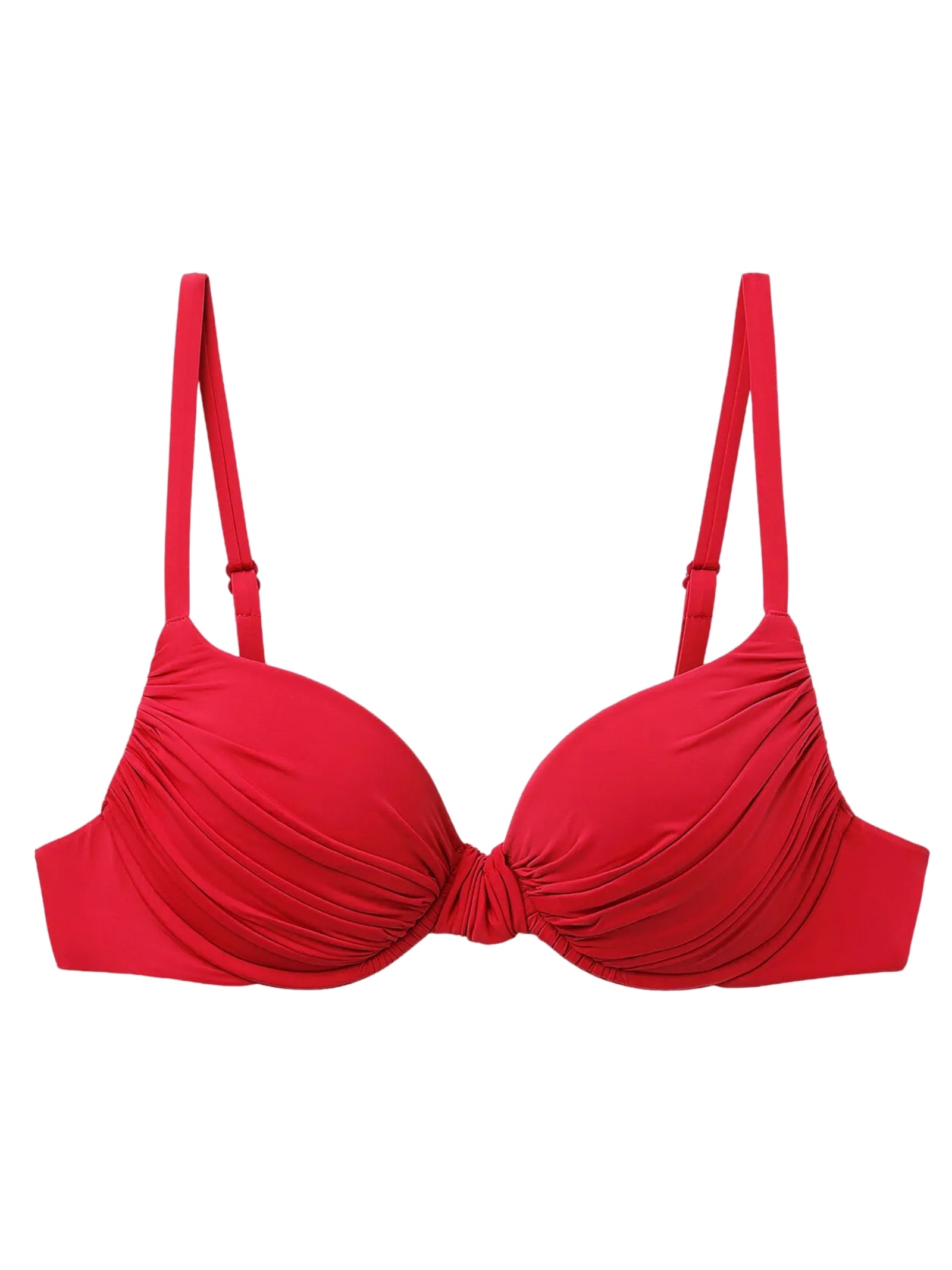 Parte De Cima De Biquíni Push-Up Indonésia Vermelho Calzedonia