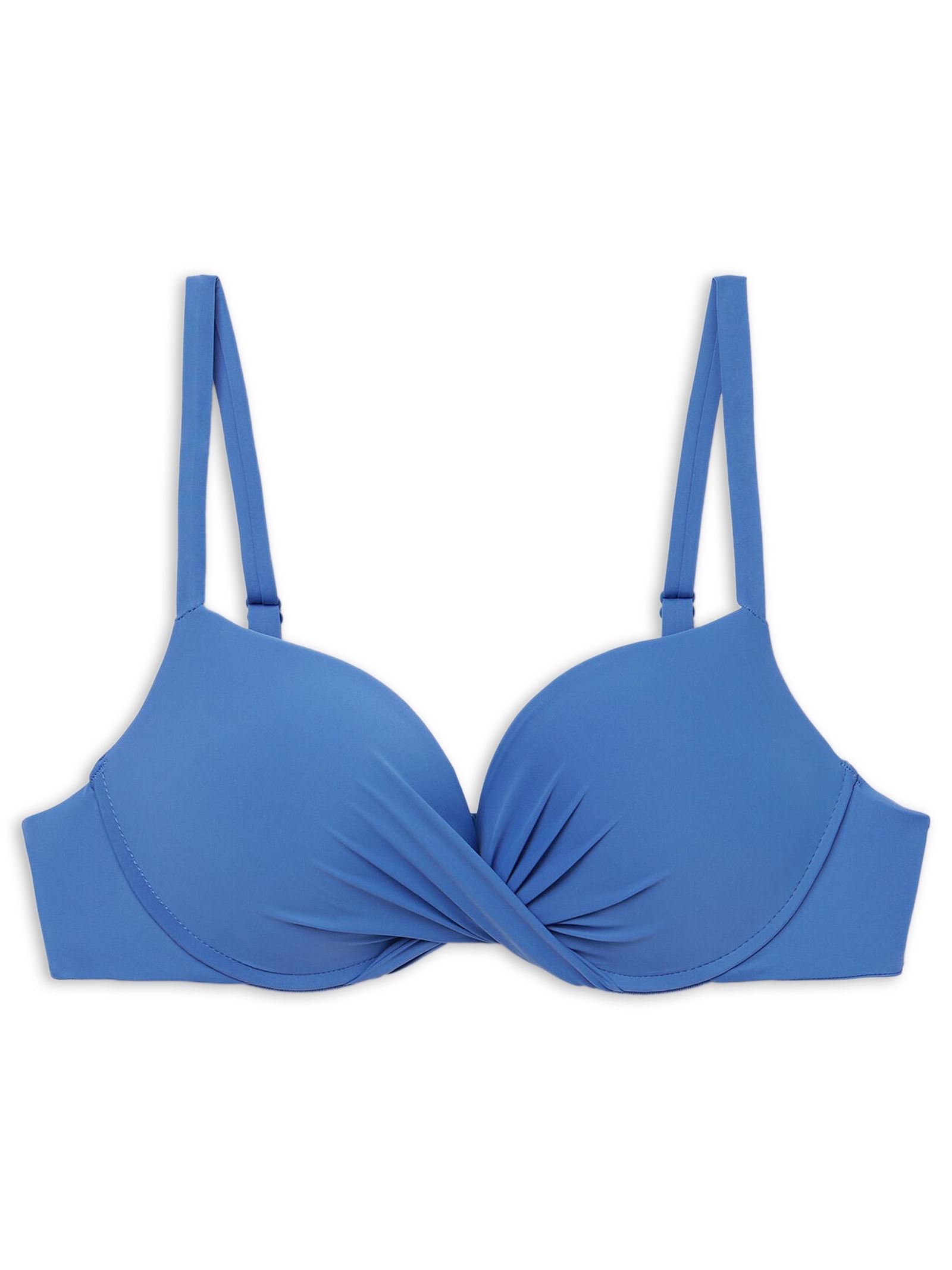 Parte De Cima De Biquíni Super Push-Up Indonésia Azul Calzedonia
