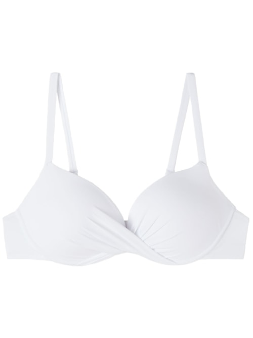 Parte De Cima De Biquíni Super Push-Up Indonésia – Branco