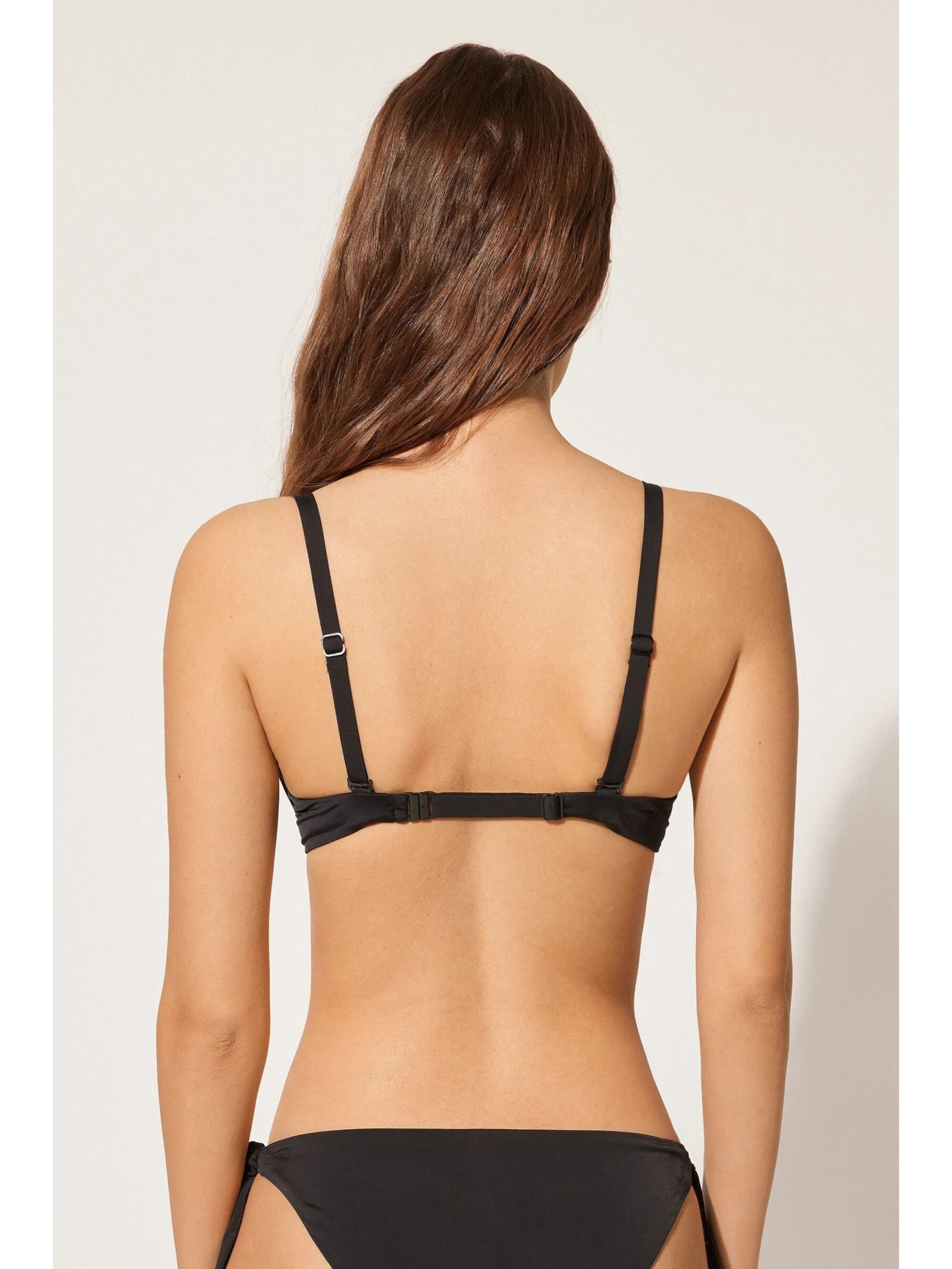 Parte De Cima De Biquíni Super Push-Up Indonésia Preto Calzedonia