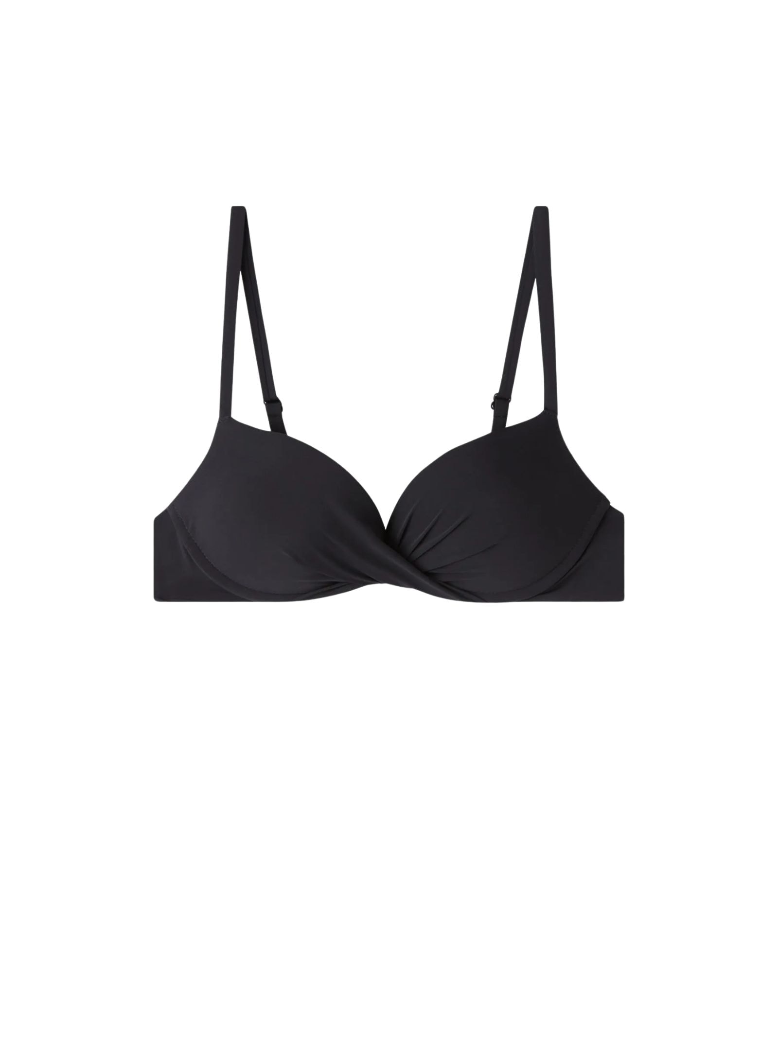 Parte De Cima De Biquíni Super Push-Up Indonésia Preto Calzedonia