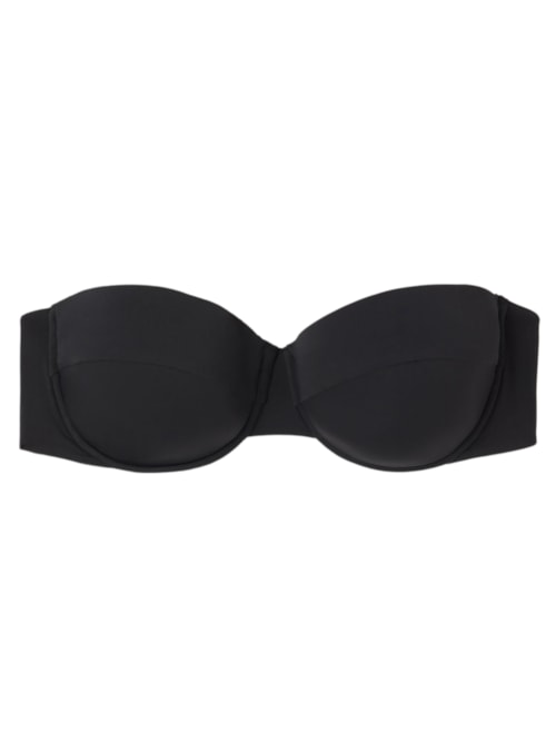 Parte De Cima De Biquíni Tomara Que Caia Balconette Indonésia – Preto