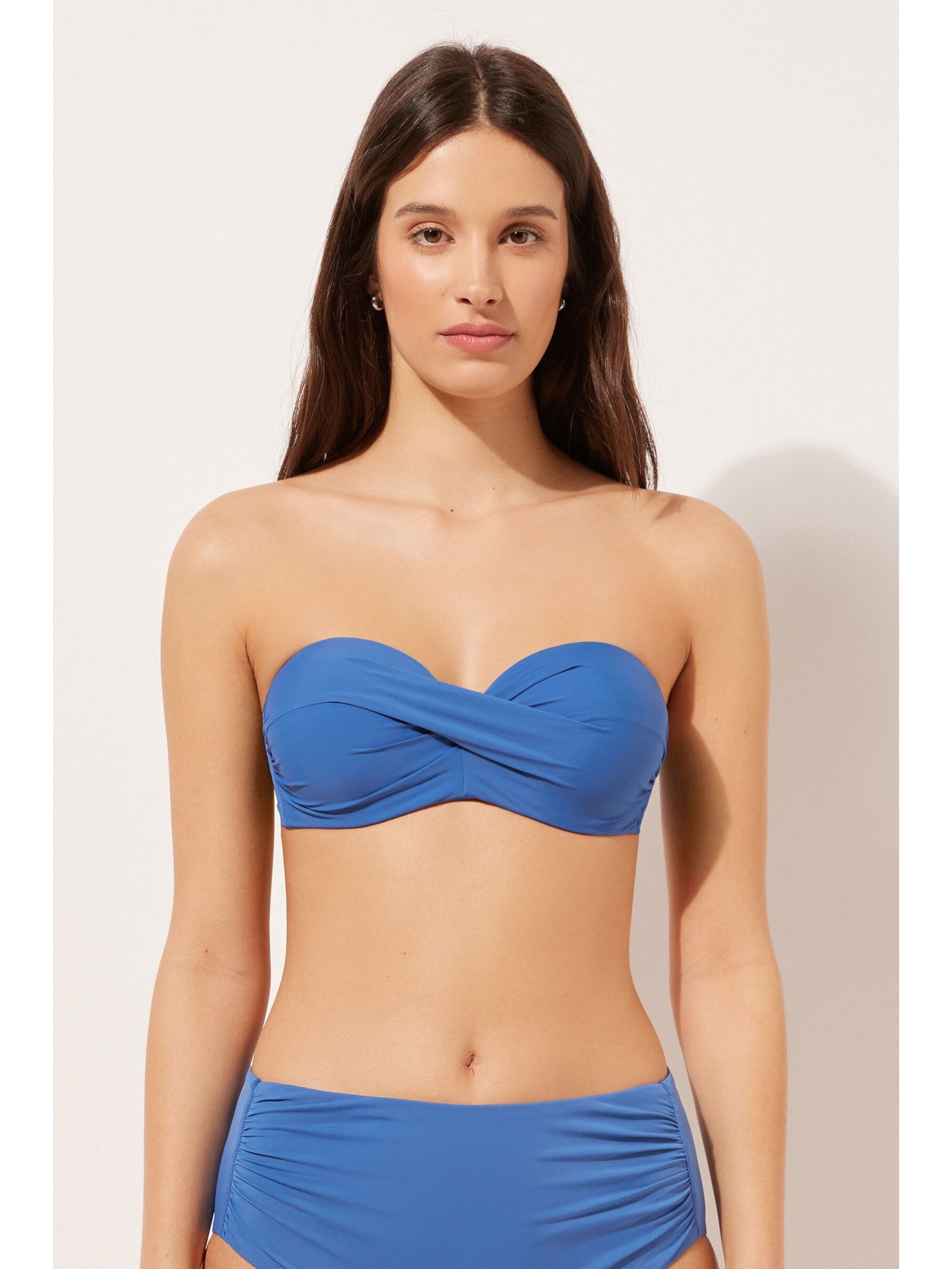 Parte De Cima De Biquíni Tomara Que Caia Indonésia Azul Calzedonia