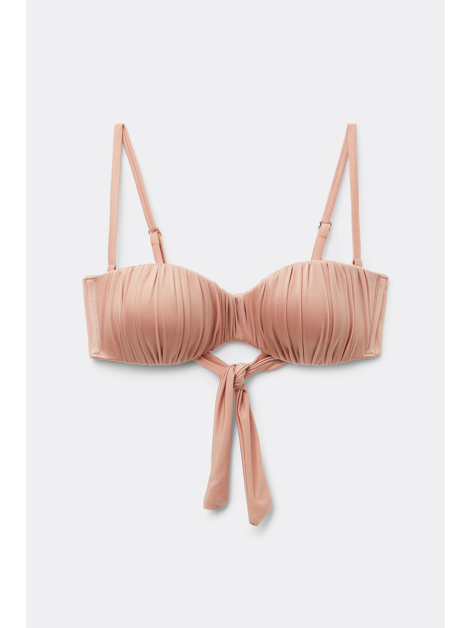 Parte De Cima De Biquíni Tomara Que Caia Shiny Satin Rosa Calzedonia