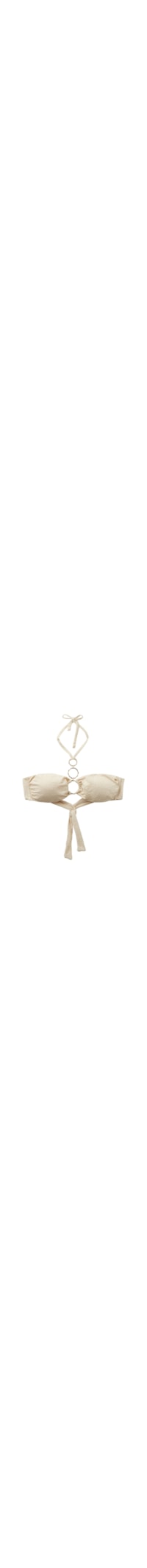 Parte De Cima De Biquíni Tomara Que Caia Wild Jungle - Off-White