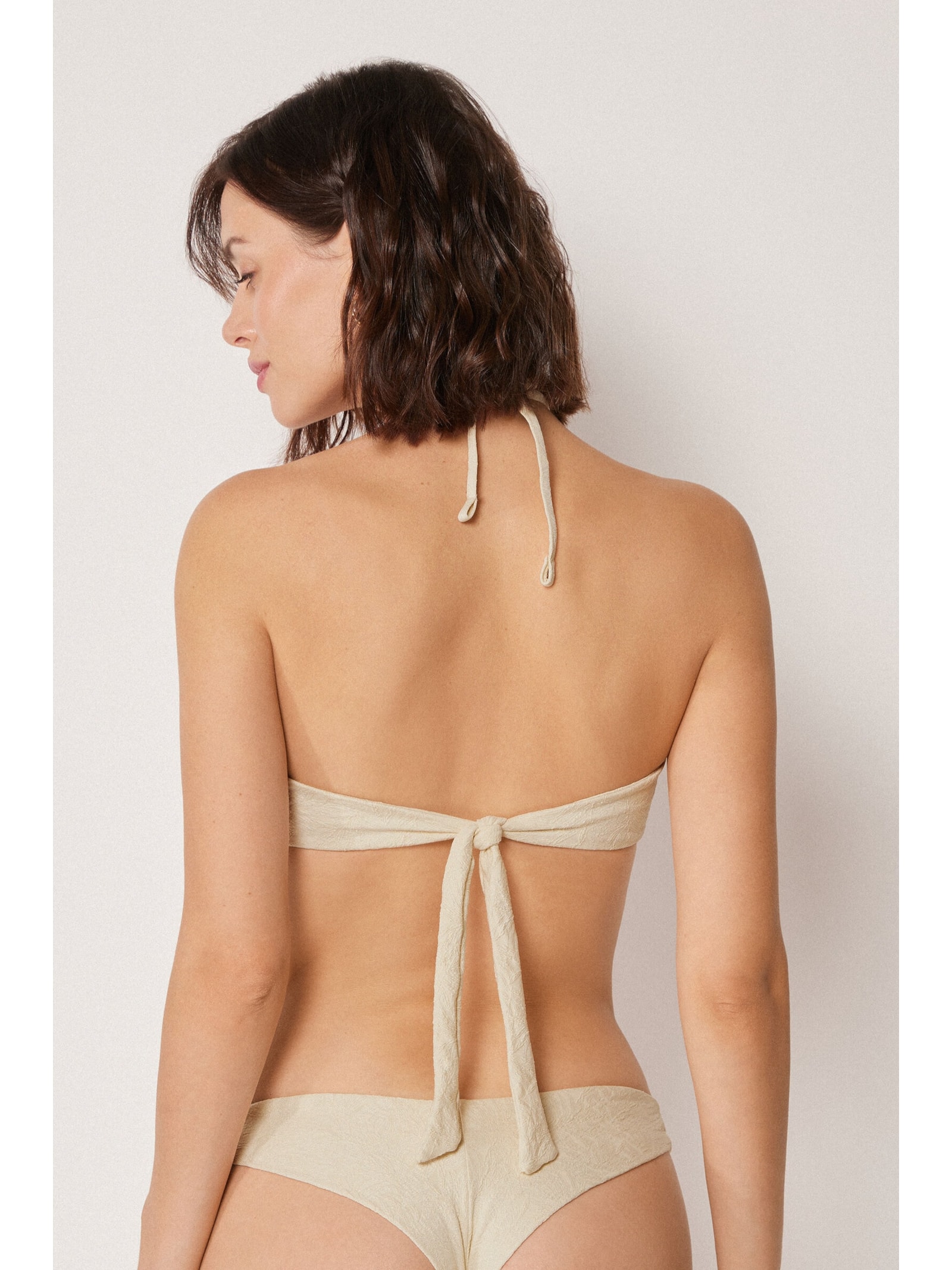 Parte De Cima De Biquíni Tomara Que Caia Wild Jungle Off-White Calzedonia