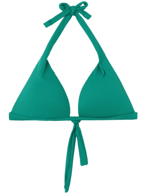 Parte De Cima De Biquíni Triângulo Classic Piquet – Verde