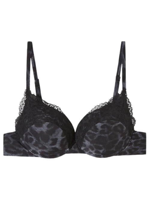 Parte De Cima De Biquíni Triângulo Fixo Daloa – Preto