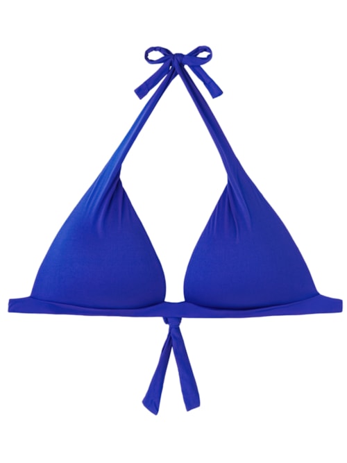 Parte De Cima De Biquíni Triângulo Indonésia – Azul