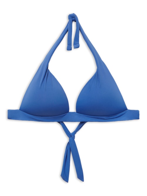 Parte De Cima De Biquíni Triângulo Indonésia – Azul