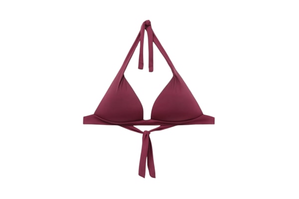 Parte De Cima De Biquíni Triângulo Indonésia - Bordô
