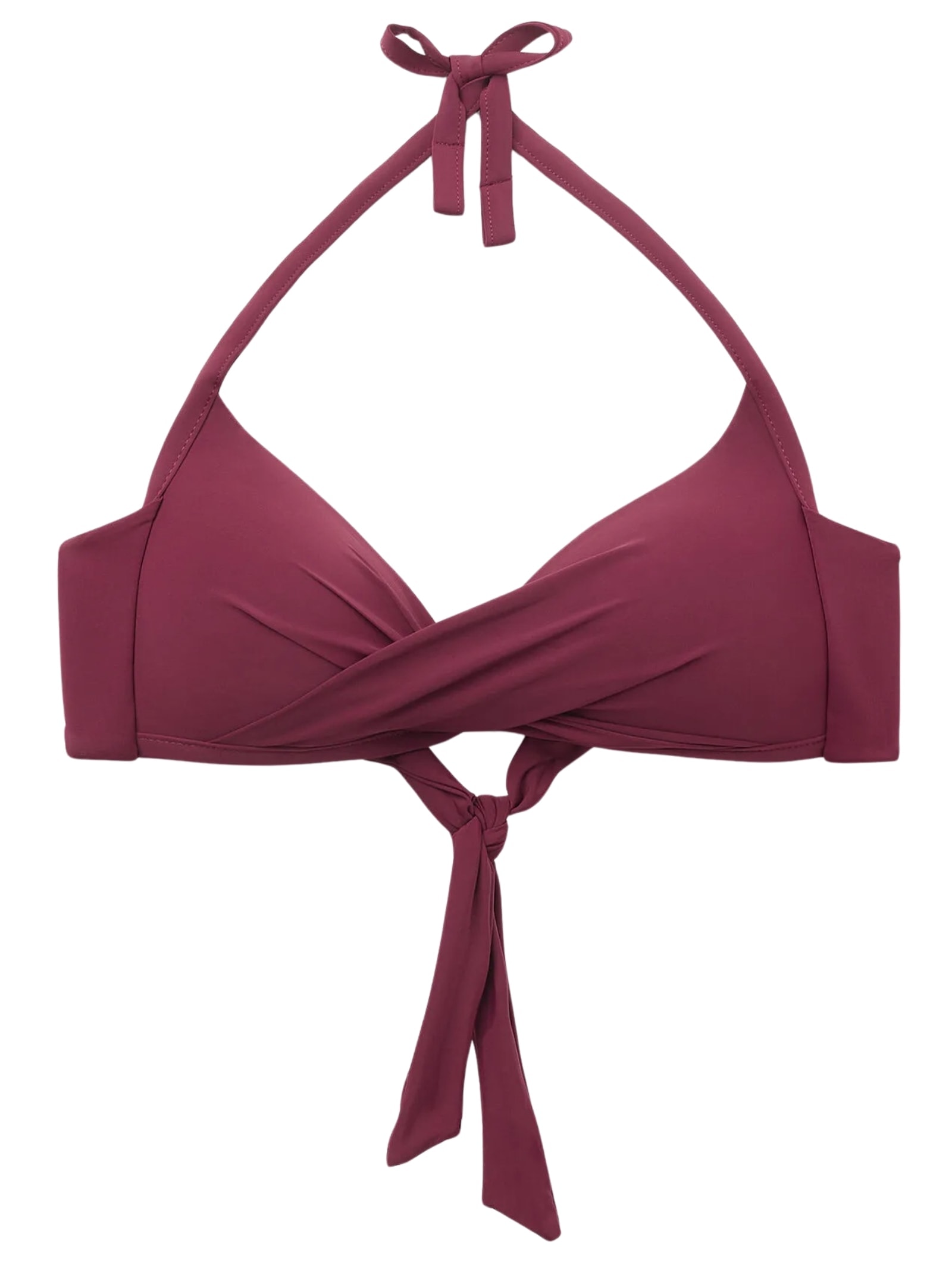 Parte De Cima De Biquíni Triângulo Indonésia Bordô Calzedonia