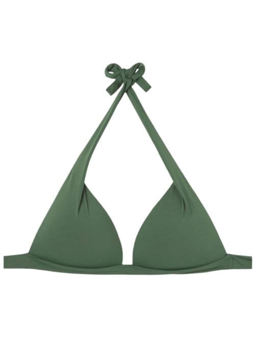 Parte De Cima De Biquíni Triângulo Indonésia – Verde