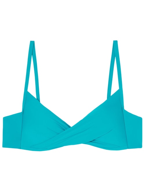 Parte De Cima De Biquíni Triângulo Indonésia – Verde