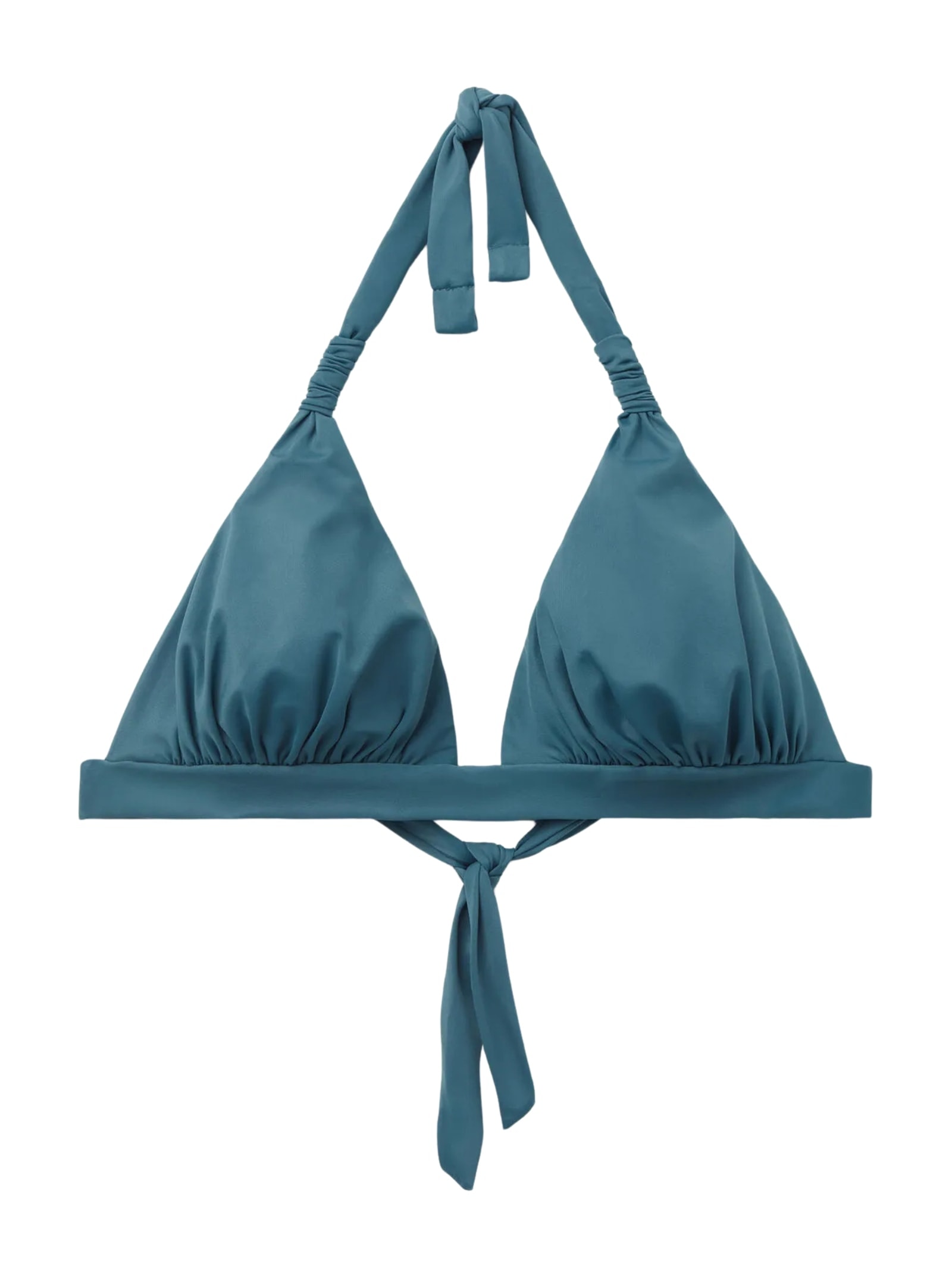 Parte De Cima De Biquíni Triângulo Scultura Azul Calzedonia