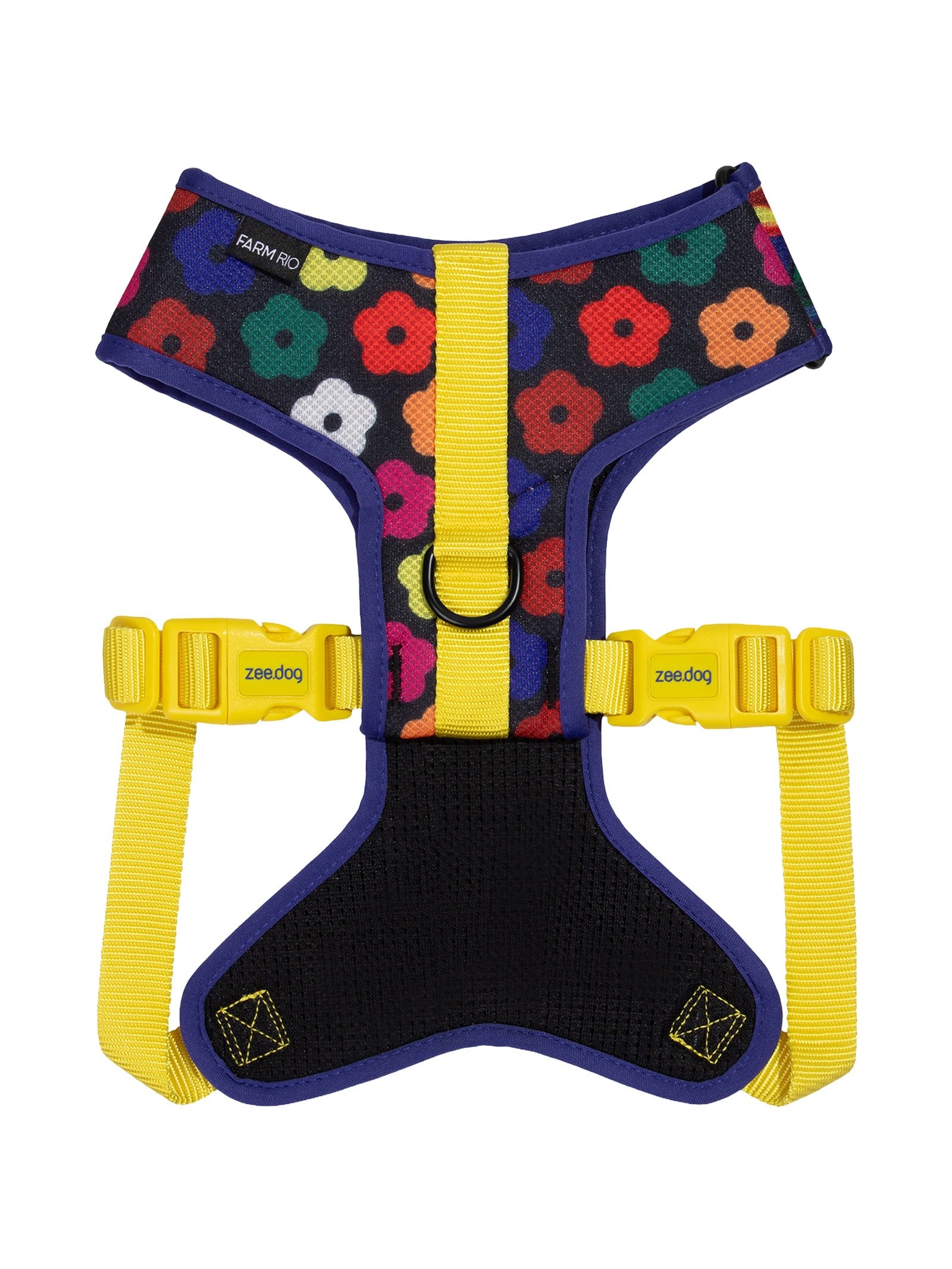 Peitoral Airmesh Farm Zeedog Mix Azul Farm Etc + Zeedog