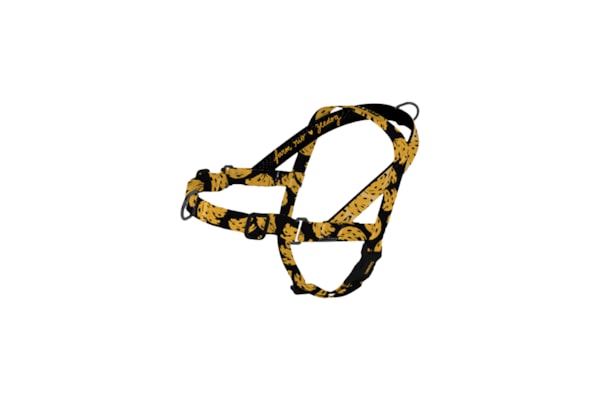 Peitoral Softerwalk Banana - Preto