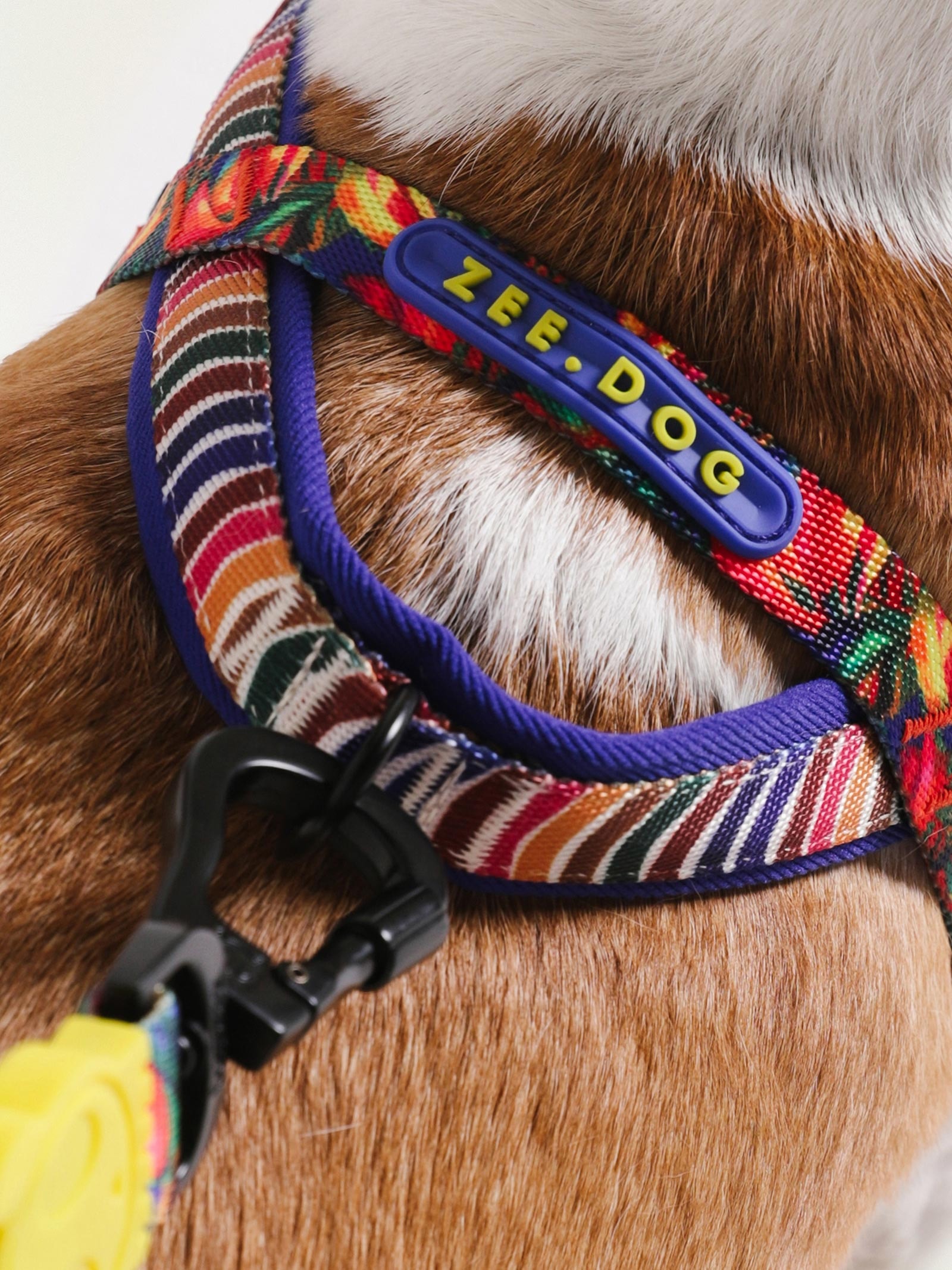 Peitoral Softwalk Mix Azul Farm Etc + Zeedog