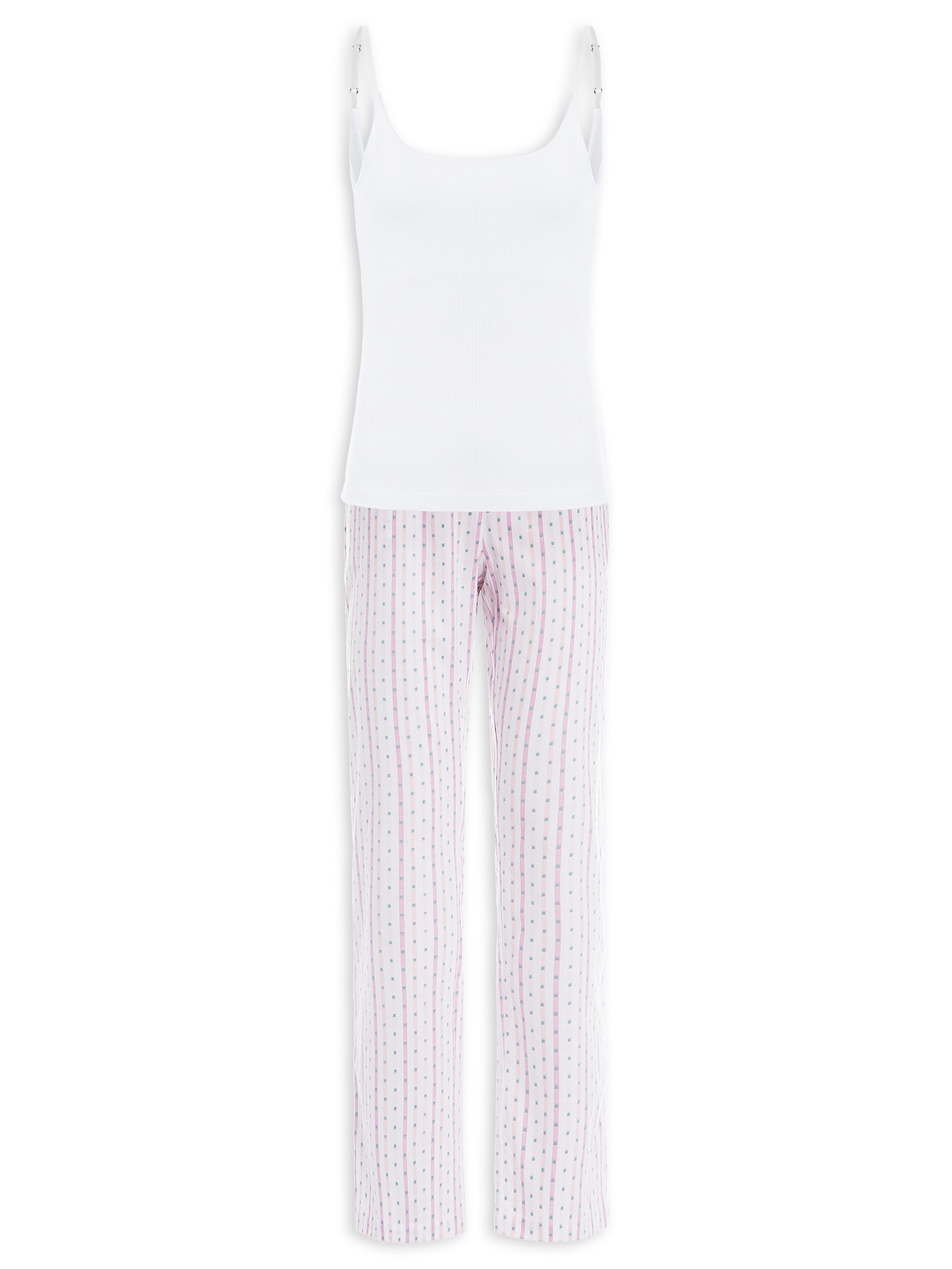 Pijama Allure Focus Branco Market 33