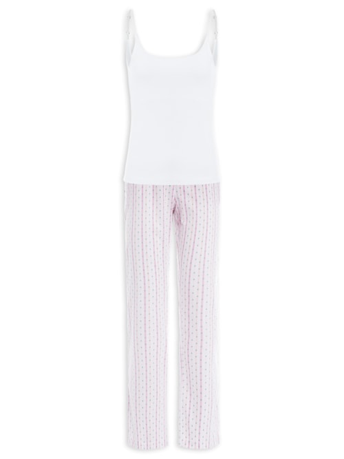 Pijama Allure Focus - Branco