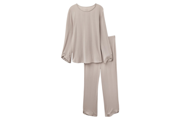 Pijama Comprido Delicate Alchemy Em Modal - Beige