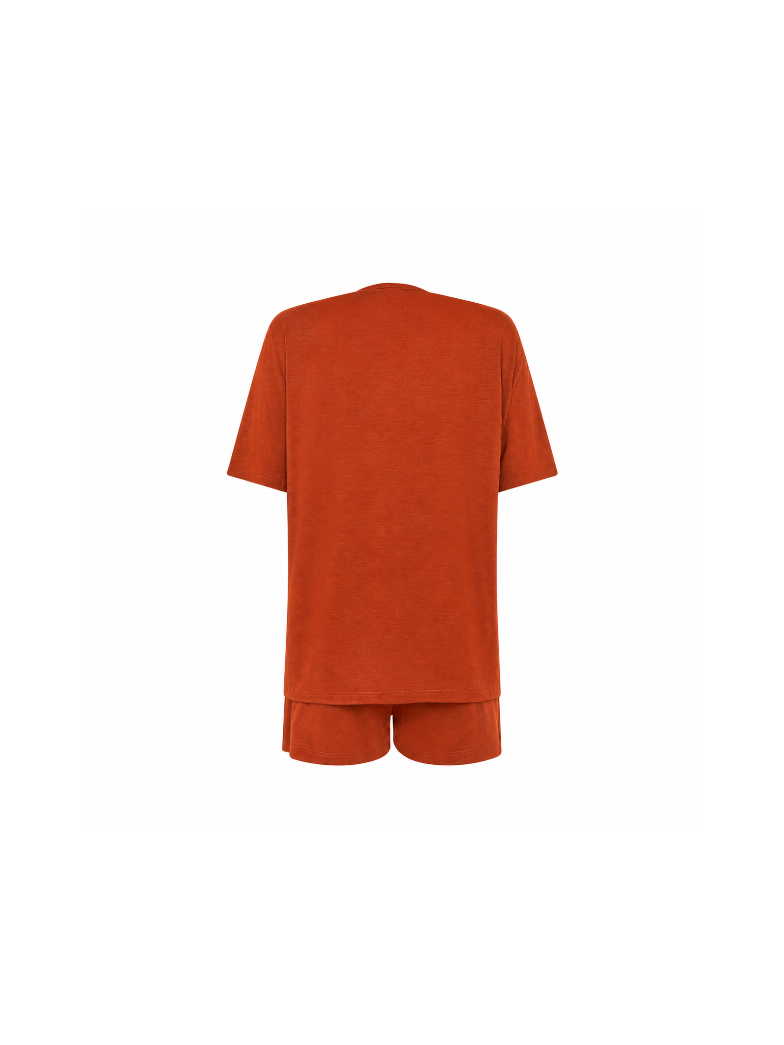 Pijama Curto Sweet Cinnamon Marrom Suntime