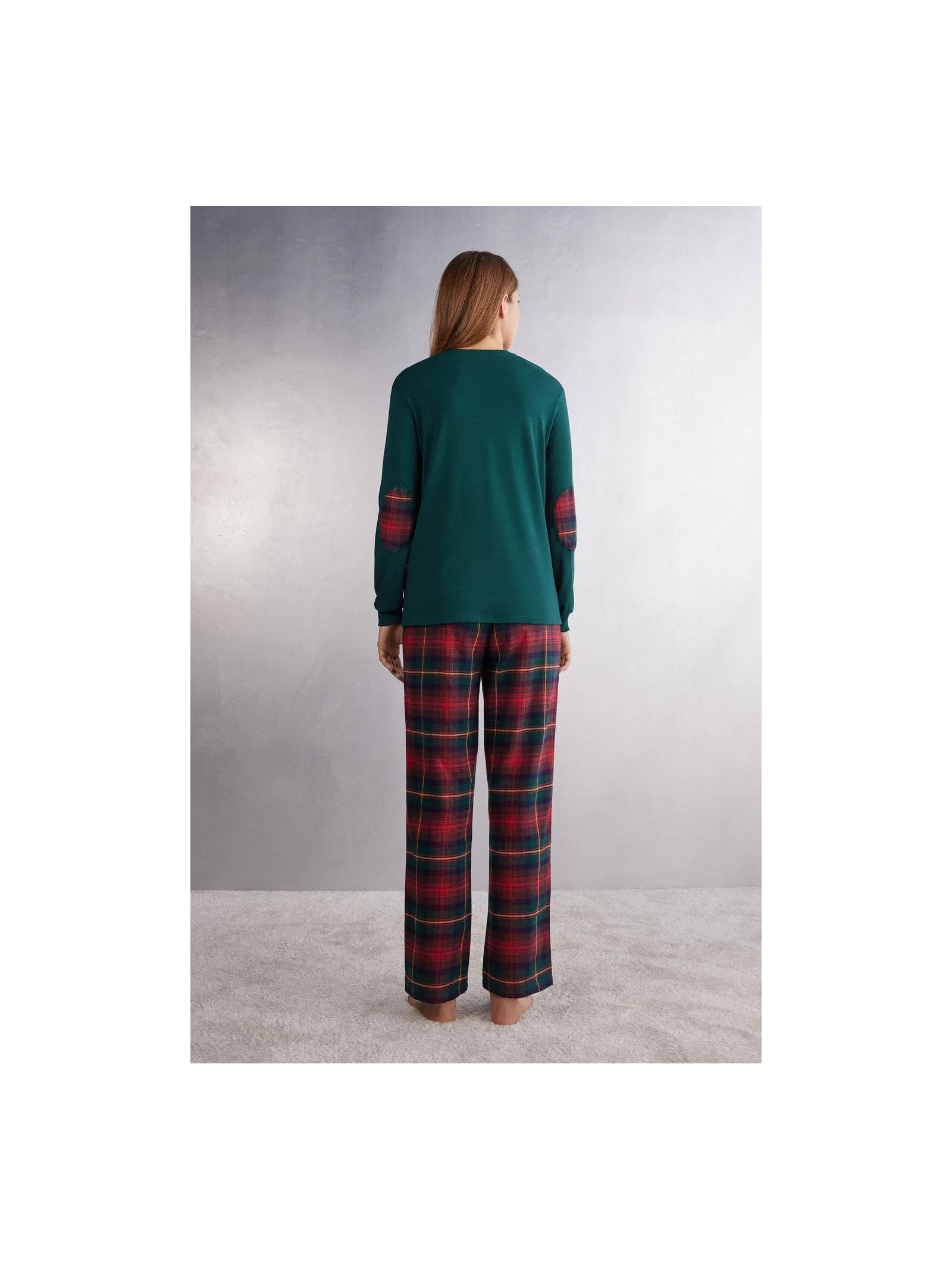 Pijama Em Algodão Três Ursinhos Verde Intimissimi