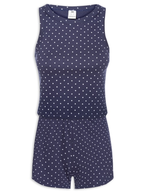 Pijama Feminino – Azul