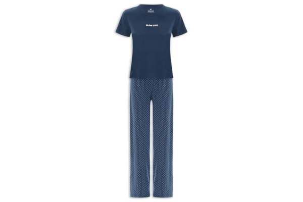 Pijama Feminino - Azul