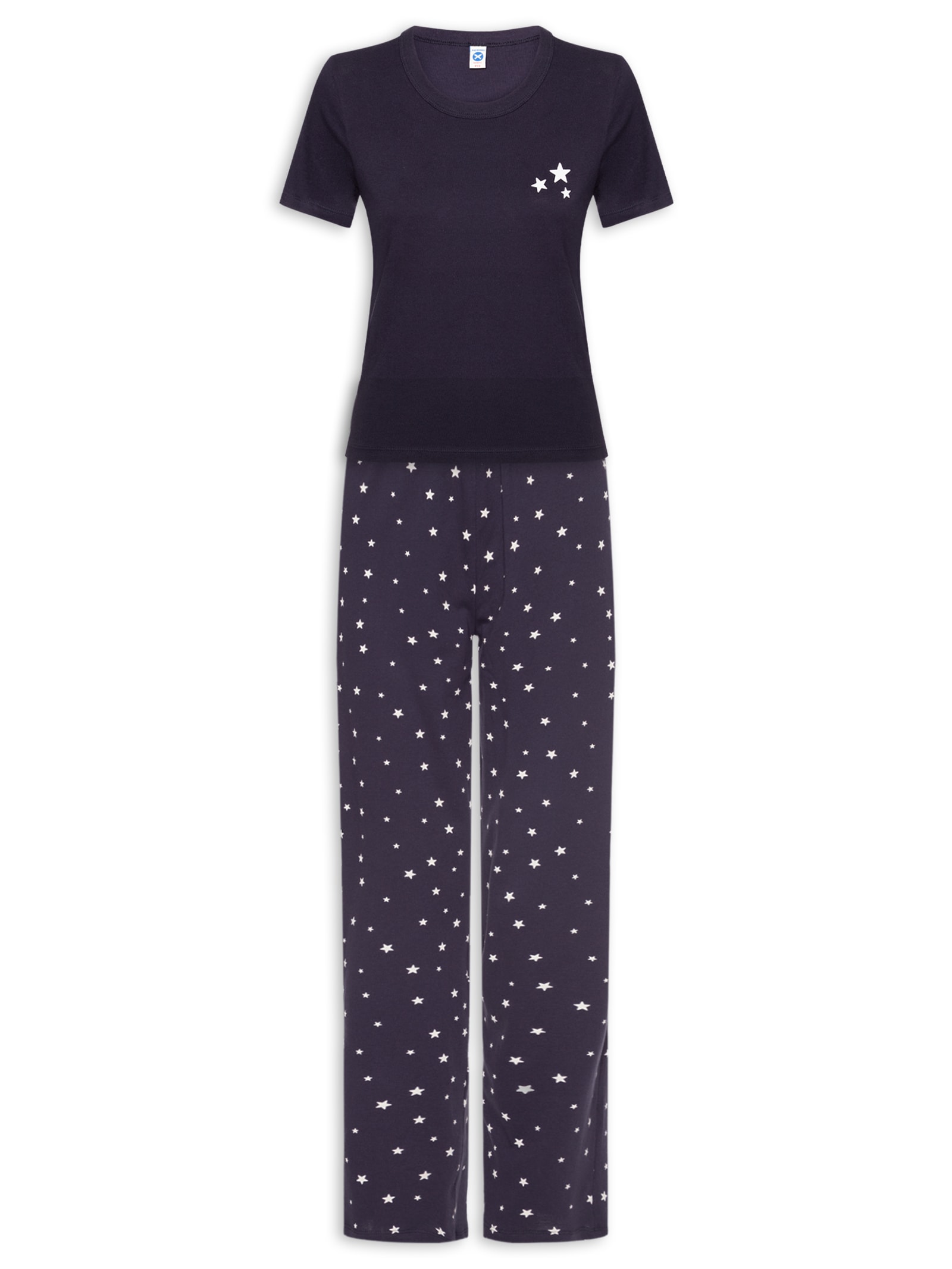 Pijama Feminino Azul Hering Intimates